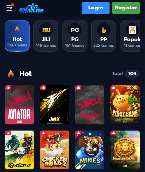 888ace game download
