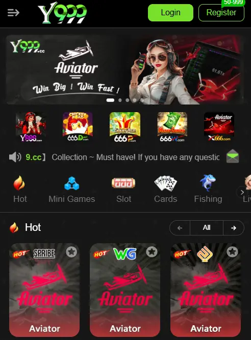 y999 game
