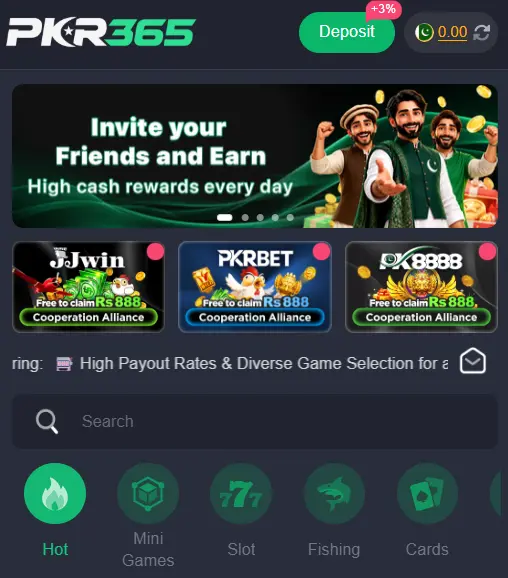 pkr365 game