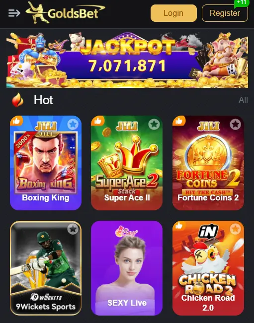 goldsbet game