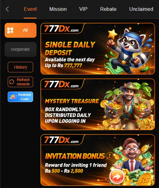 777dx game