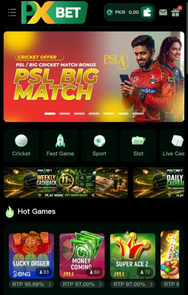 pakxbet game