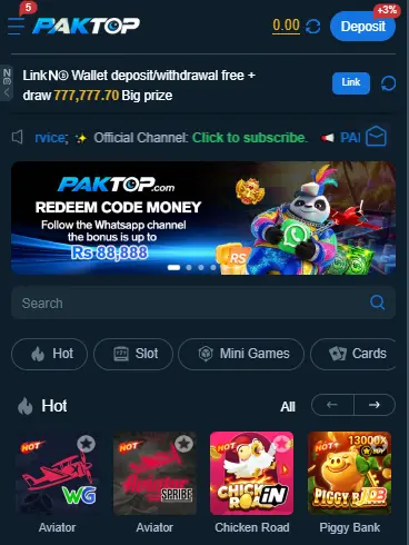 paktop game